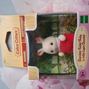Calico Critters Chocolate Rabbit Baby